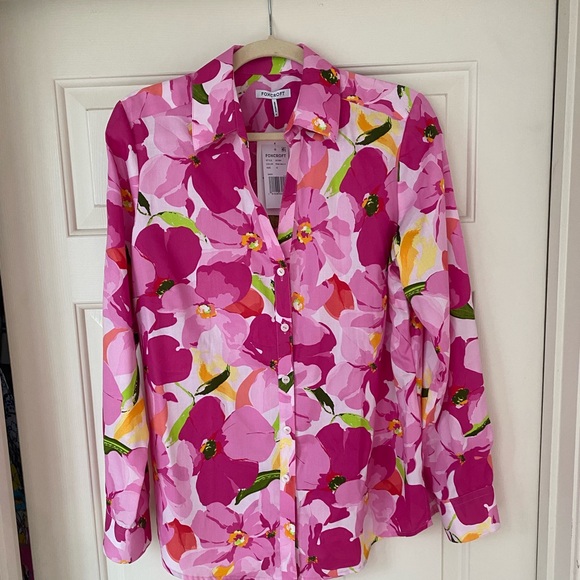 Foxcroft Floral Shirt - Picture 1 of 5